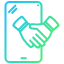 smartphone-handshake-icon