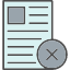 document-file-incorrect-rejected-text-wrong-icon