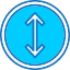 arrow-direction-down-move-up-vertical-icon