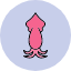 squid-animal-doodle-monster-icon-sakura-festival-icon