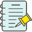 note-office-paper-pin-pinned-push-icon