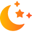 moon-starry-night-stars-weather-forecast-icon
