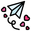 send-email-paper-plane-heart-love-romance-miscellaneous-valentines-day-valentine-icon