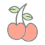 sour-berry-cherry-fruit-food-organic-vegan-icon