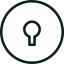 key-hole-icon
