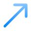 arrow-up-right-direction-navigation-position-slope-icon