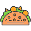 food-meat-mexican-snack-taco-texmex-tortilla-icon