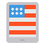 tablet-america-independence-dayth-of-july-usa-icon