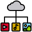 cloud-multimedia-bigdata-icon