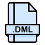 dml-file-format-extension-document-icon