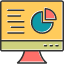 online-pie-chart-ecommerce-bars-graph-information-web-icon