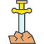 arthur-excalibur-king-knight-stone-sword-weapon-icon