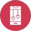 mobile-heart-love-romantic-valentine's-day-party-icon
