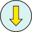 arrow-bottom-circled-direction-down-download-pointer-icon