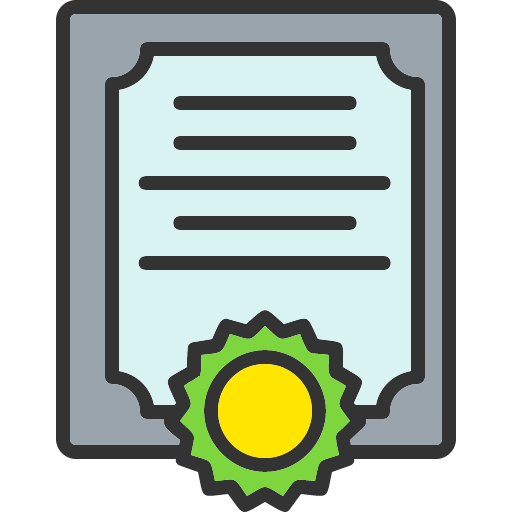 agreement icon, award icon, certificate icon, contract icon, deal icon