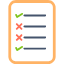 checklist-document-kpi-regulation-rule-icon