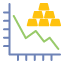decrease-graph-statistic-gold-investment-icon