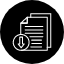 arrow-down-document-download-file-page-icon