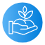 had-friedly-ecology-plant-nature-icon