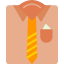 man-professionality-suit-tie-cloths-icon