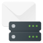 serverdatabase-data-storage-mail-icon