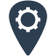 location-navigation-pin-settings-icon