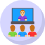 video-conference-call-chat-chatting-laptop-voice-icon