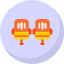 desk-people-round-seating-table-ten-together-icon