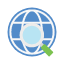 search-magnify-network-icon