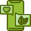 talkingchat-phone-ecology-leaf-icon