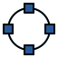 circle-anchor-point-tool-line-icon