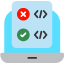 computer-programming-coding-development-correction-testing-comparison-feedback-icon