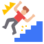 accident-person-fall-injury-stair-icon
