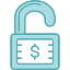 unsecure-investment-ivestment-option-security-unlock-unsecured-icon