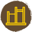 gym-line-circle-yellow-icon