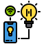 bulb-smartphone-wifi-internet-icon