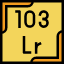 lawrencium-periodic-table-chemistry-metal-education-science-element-icon