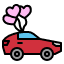car-wedding-love-transport-heart-romantic-icon