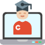 untact-contactless-online-education-learning-school-icon