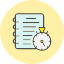 note-notebook-notepad-schedule-stopwatch-timer-icon