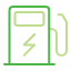 station-electric-charger-recycle-ecology-icon