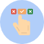 choice-hand-selection-checkmark-validation-icon