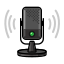 mic-waves-podcast-audio-voices-broadcast-radio-stream-microphone-record-online-icon