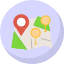 multiple-pois-destination-location-point-of-interest-spot-icon