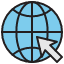website-arrow-pointer-internet-online-global-world-icon-icon