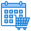 calendar-day-schedule-shopping-cart-icon