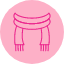 scarf-fashion-winter-christmas-garment-xmas-santa-icon