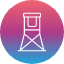 fire-lookout-tower-watch-water-icon