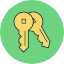 keys-door-key-keyset-lock-icon-cyber-security-icon