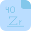 zirconiumperiodic-table-chemistry-atom-atomic-chromium-element-icon